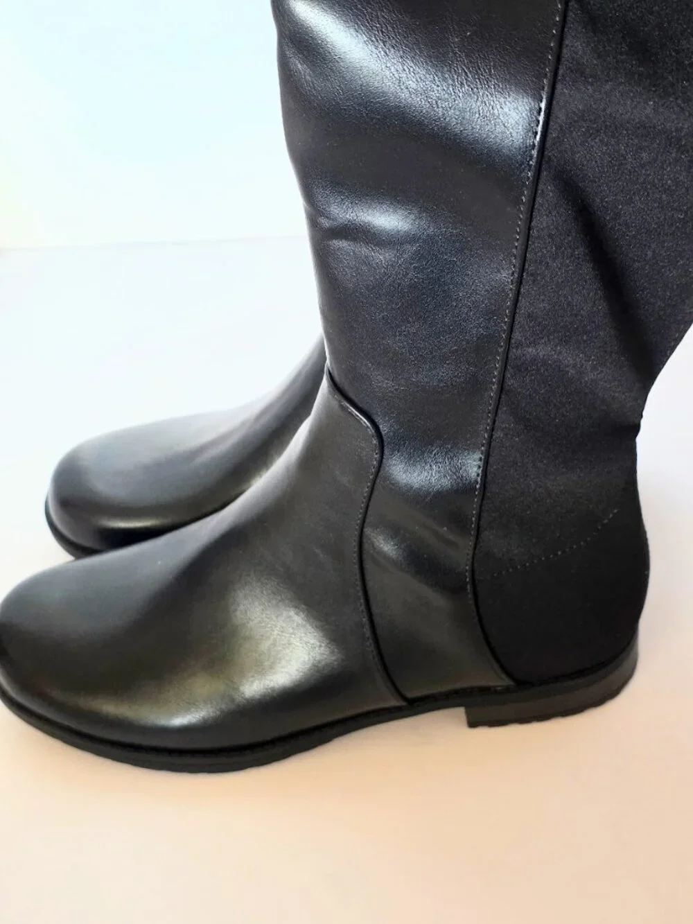 Liz Claiborne Uncollean-J Black Tall Knee High Boots NIB